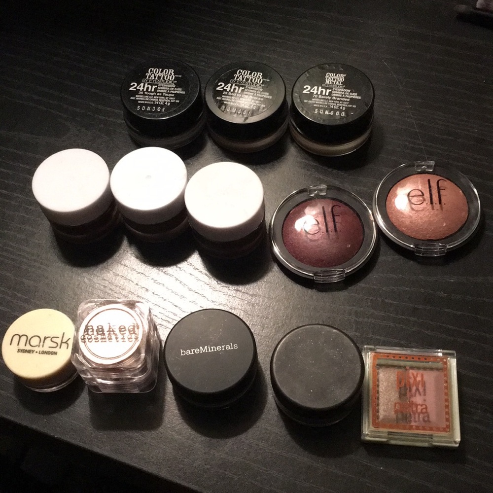 Single eyeshadows! Elf brand and more.